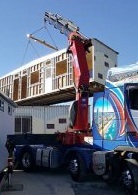 Pool Transport And Install Crane Truck