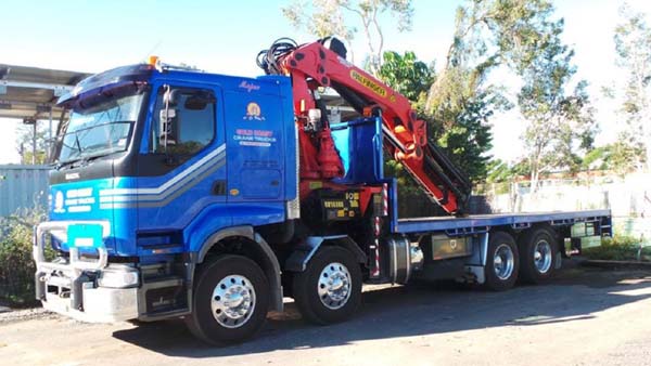 Pool Transport And Install Crane Truck