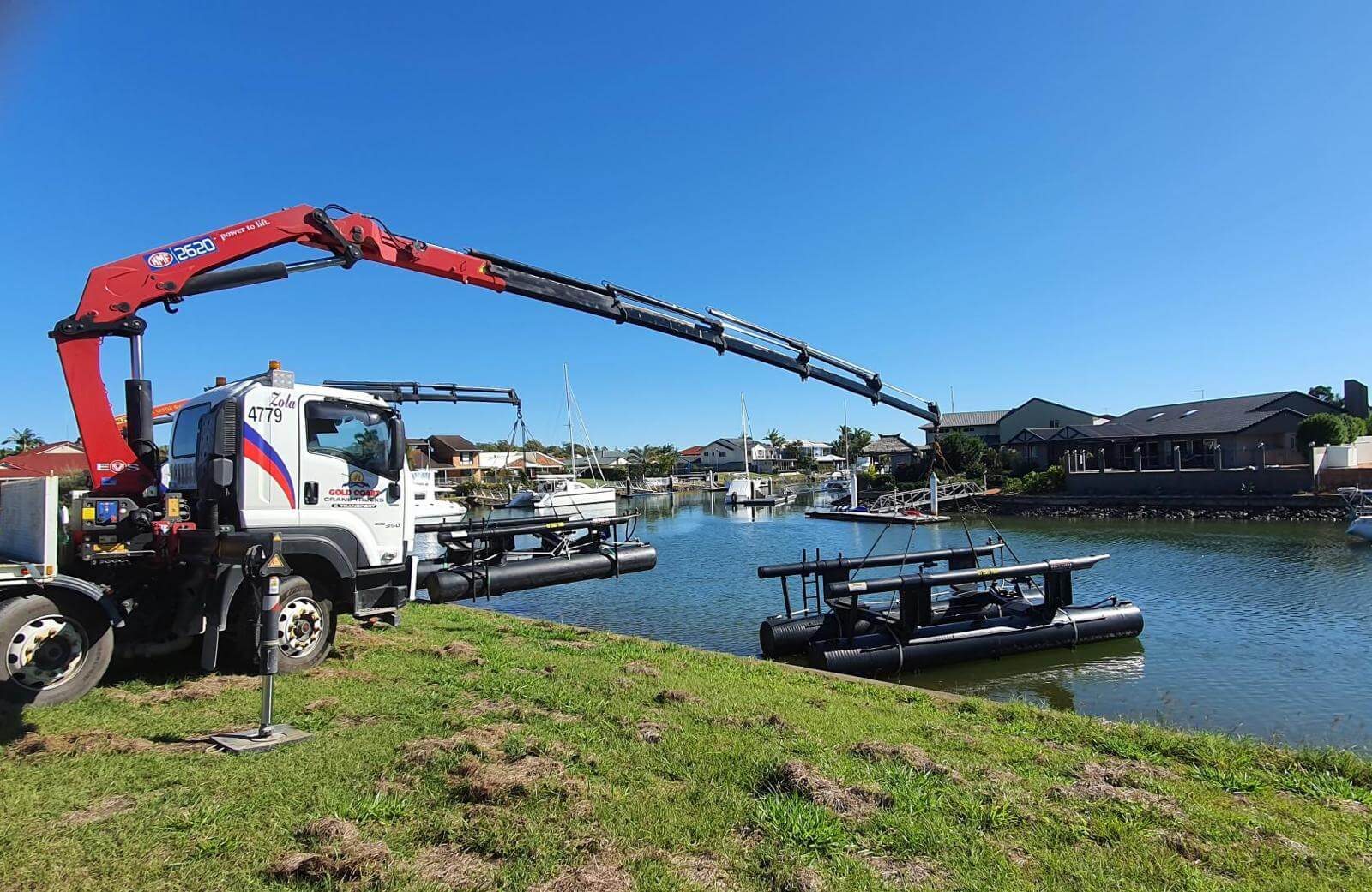 Crane Truck Hire Jobs Done in Gold Coast and Brisbane Crane Truck