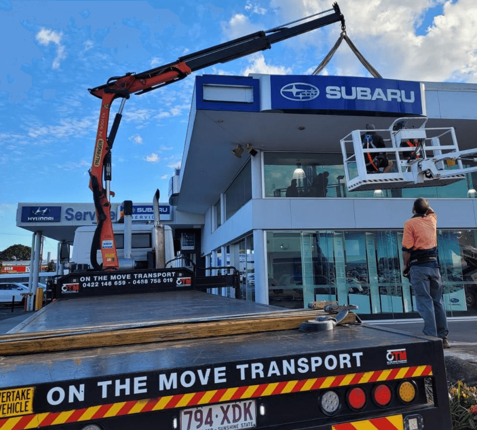Mobile Crane Hire Gold Coast Mobile Crane Rental On The Move Transport