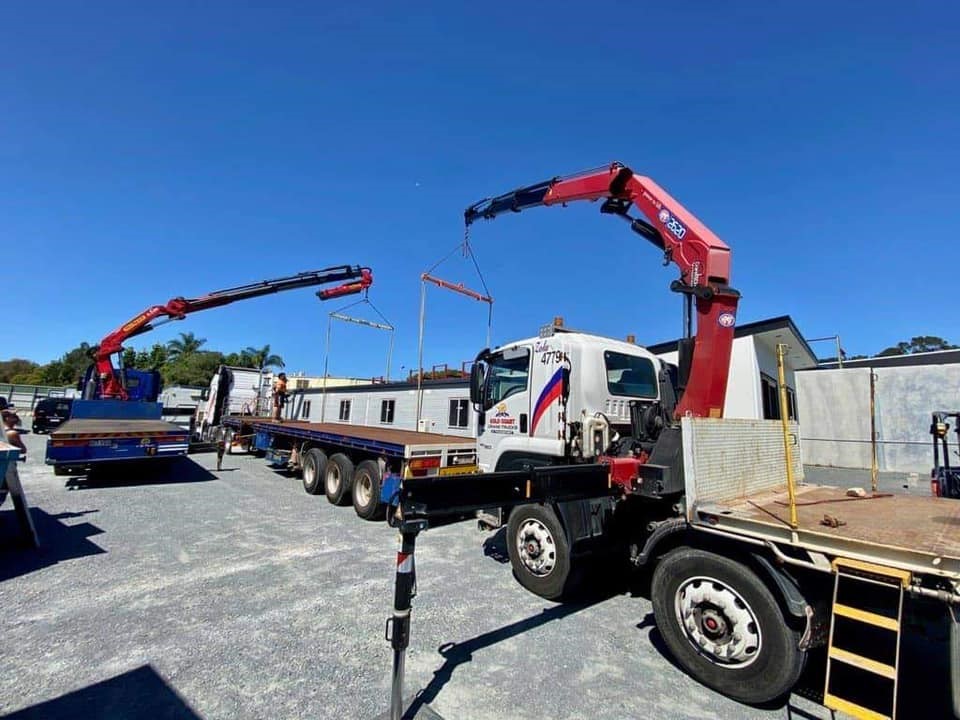 Crane truck hire