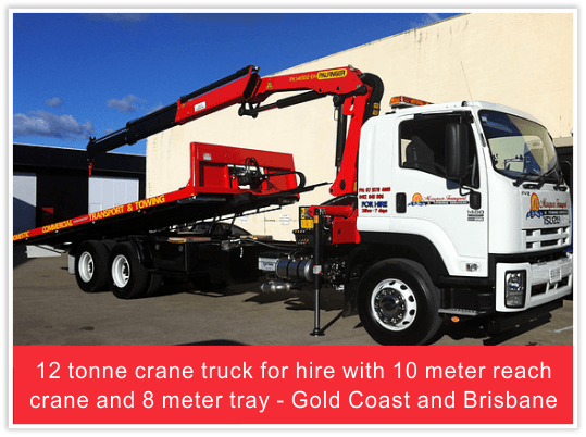 12 Tonne Crane Truck for Hire