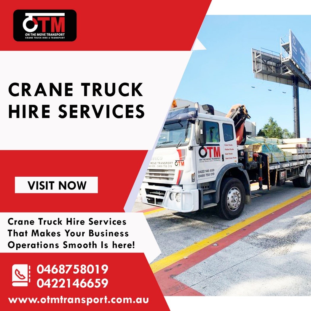 Crane Truck Hire Services