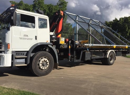 Crane Truck Hire for Construction Project