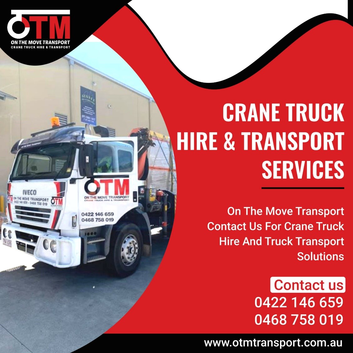 Crane truck hire