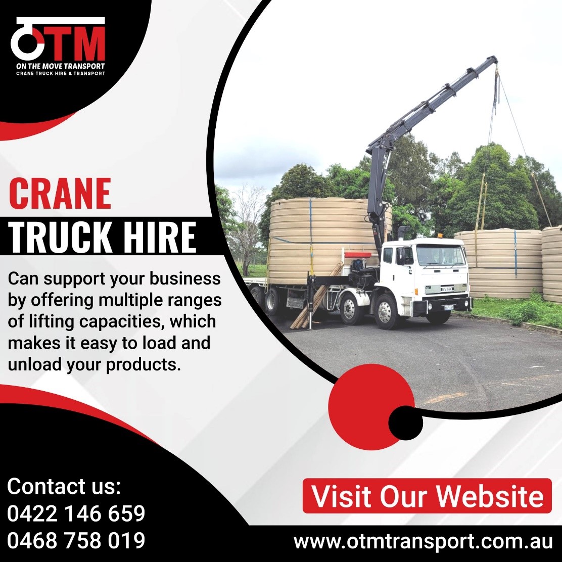 crane truck hire