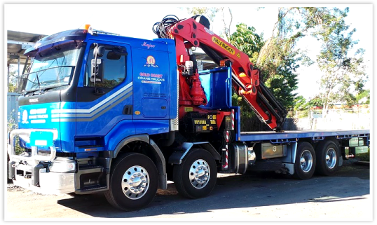 crane truck gold coast