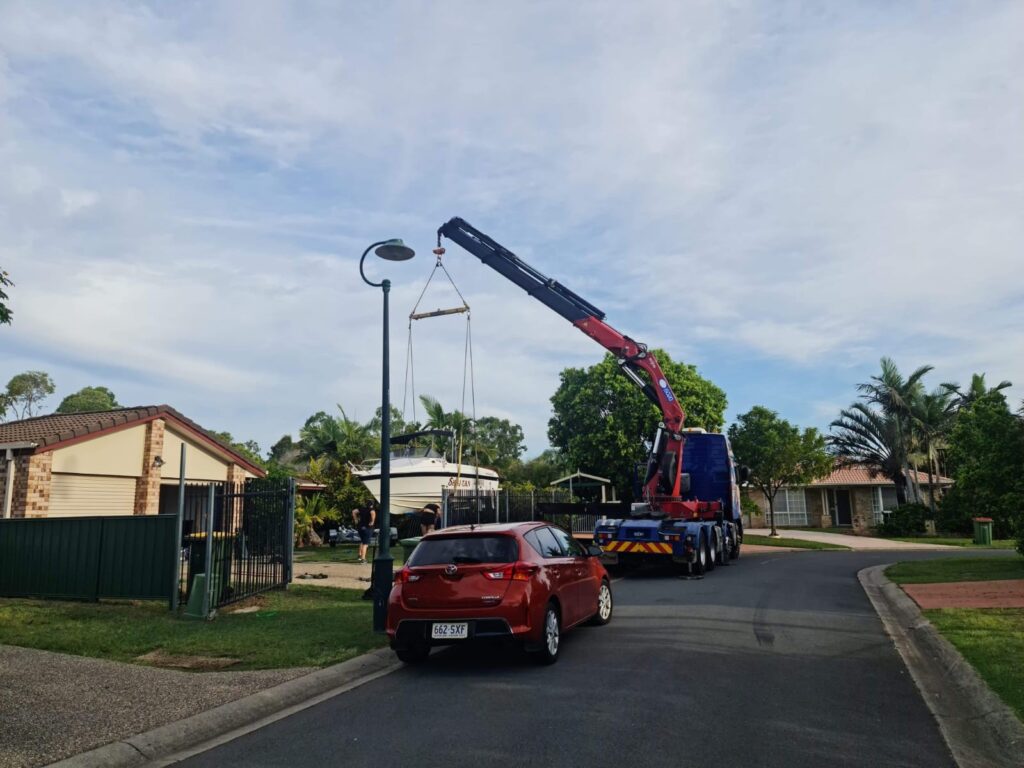 truck with crane hire