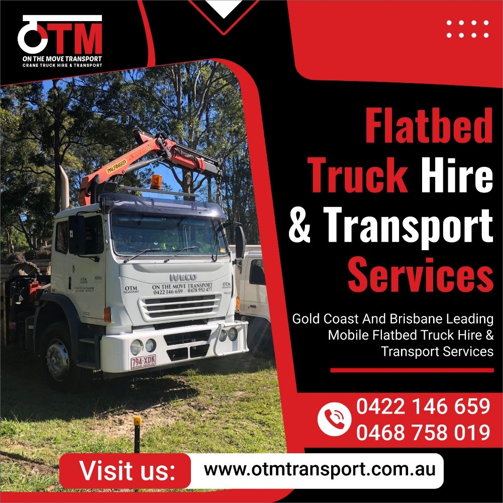 Flatbed Truck Hire Brisbane