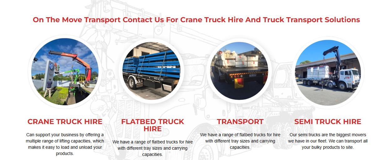 Crane Truck Hire in Brisbane 